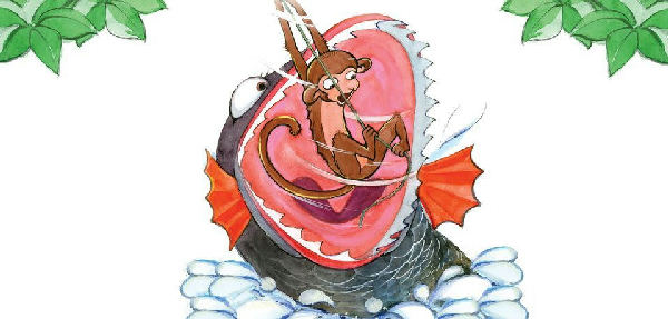 Cover of A Little Monkey and a Fish