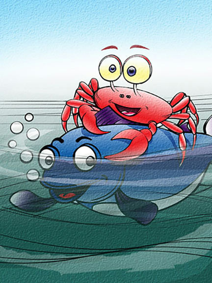 Cover of Crab and Fish Are Friends