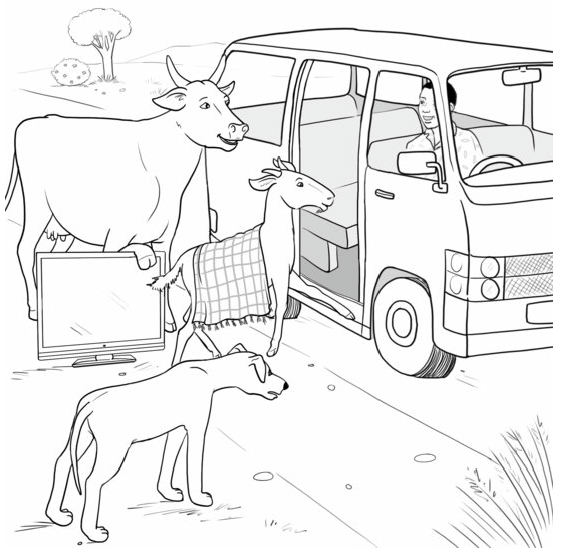 Cover of Goat, Dog, Cow, and TV