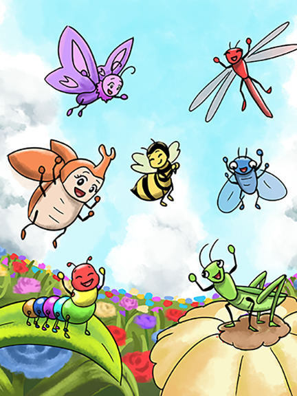 Cover of How the Insects Got Their Colors