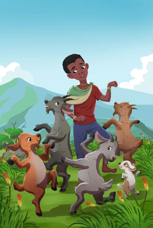 Cover of Kaldi and the Dancing Goats