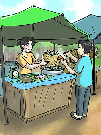 Cover of My Aunt Sells Fish