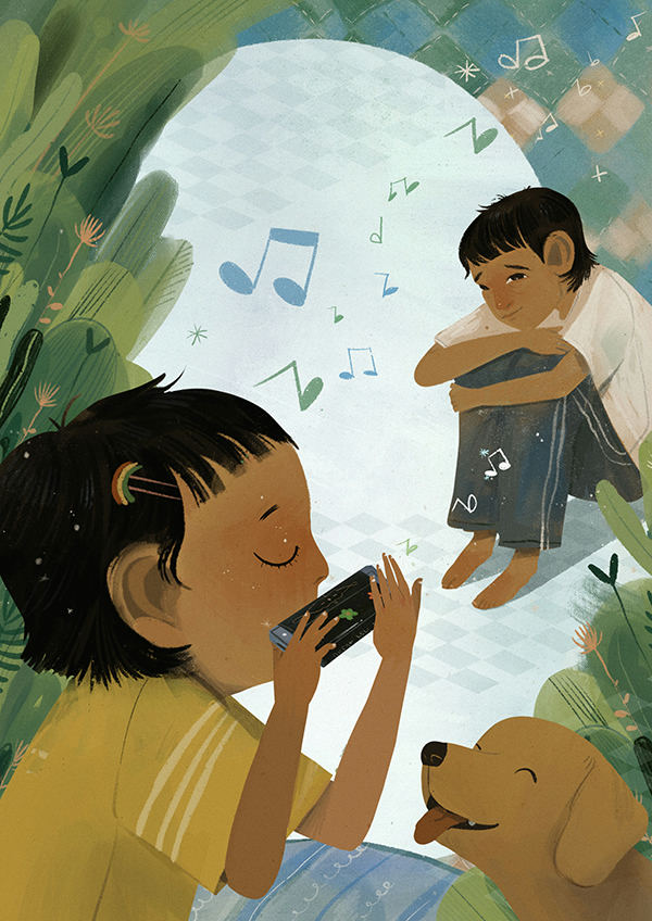 Cover of Play Me the Harmonica