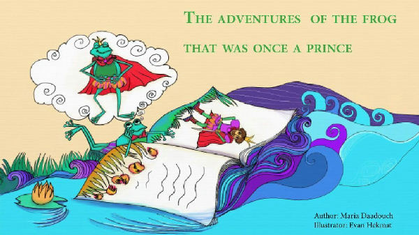 Cover of The Adventures of a Frog that was once a Prince