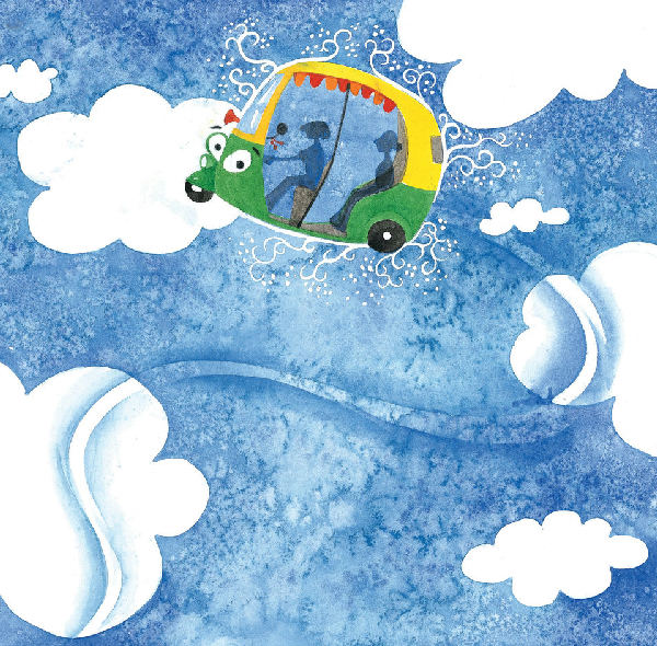 Cover of The Auto That Flew