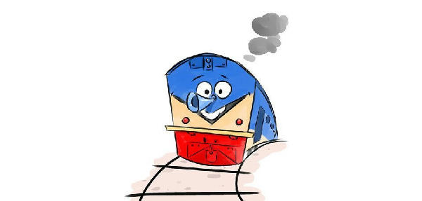 Cover of The Happy Train
