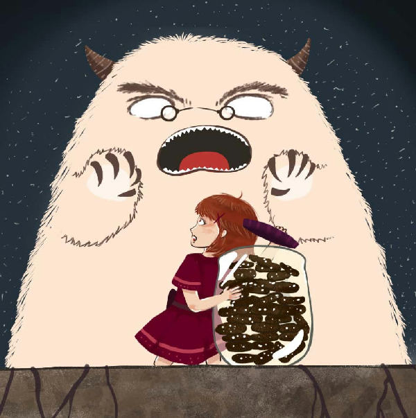 Cover of The Monster and the Missing Cookies