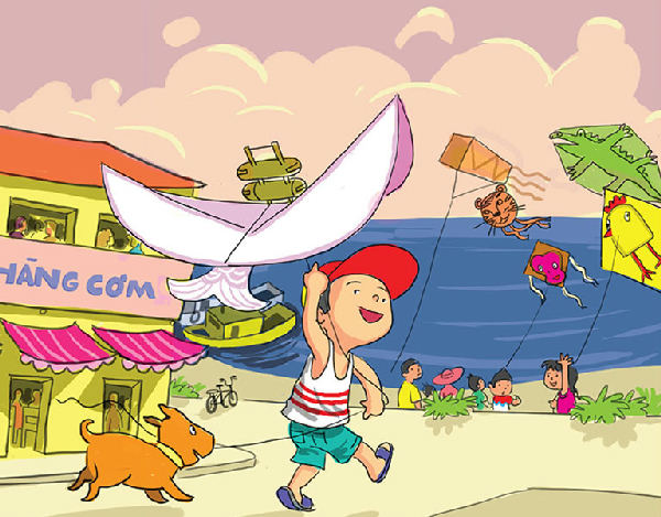Cover of The Town of Flying Kites