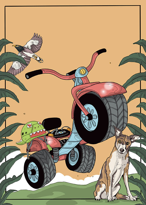 Cover of Tomasi's Terrific Trike